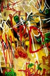 Detail of O H�l�ne you are so negadive!!!